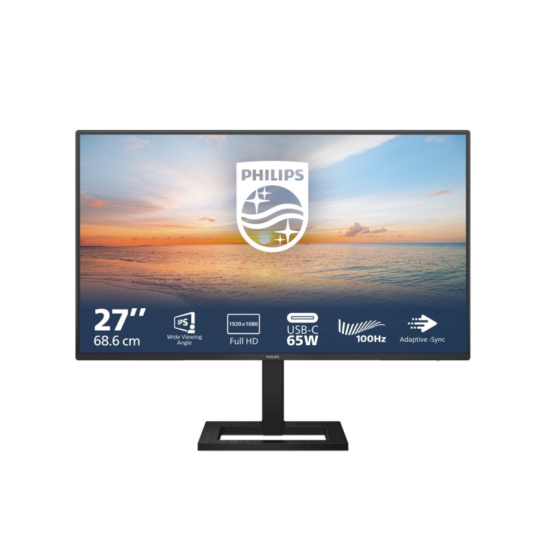 Philips 27E1N1300AE 68,6cm (27") FHD IPS Monitor 16:9 HDMI/USB-C PD65W 100Hz